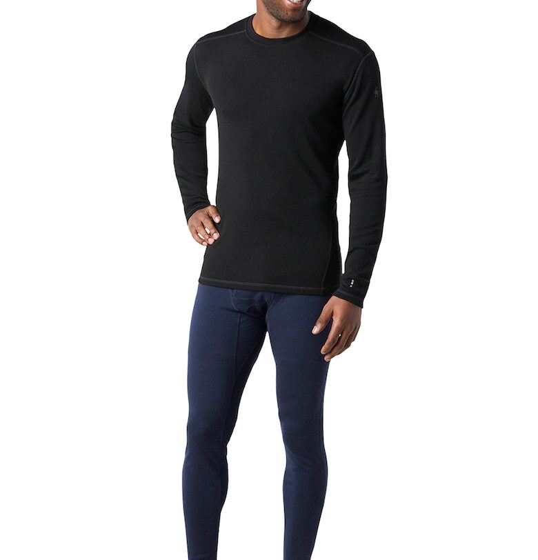 Ски блуза от мериносова вълна - Черен Smartwool