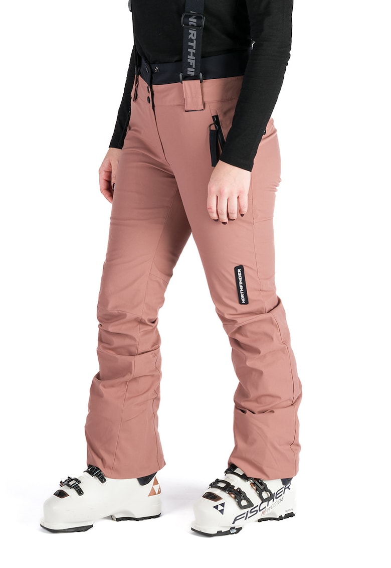 Ски панталон Mylee с тиранти - Праскова NORTHFINDER