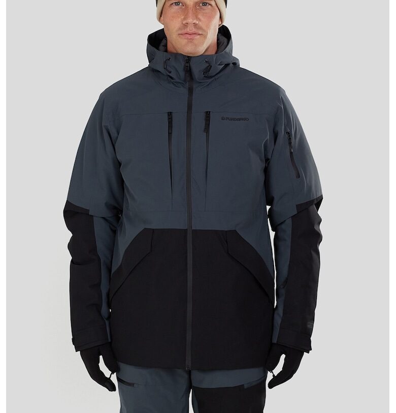 Ски яке Baily Allmountain с контрасти - Черен/Ултрамарин синьо Fundango