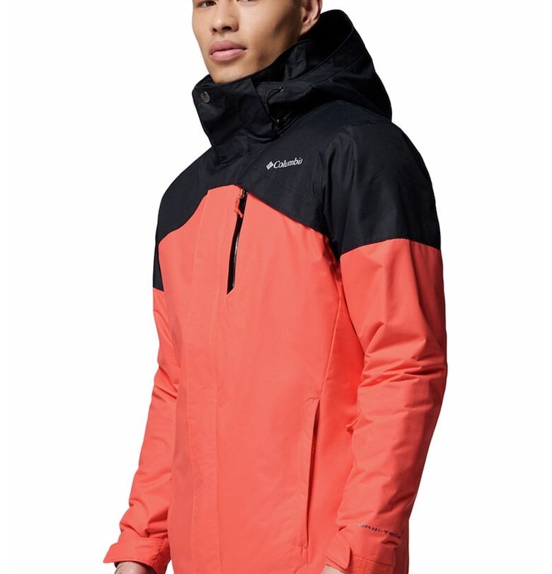 Ски яке Last Tracks II с изолация - Черен/Мандарина Columbia