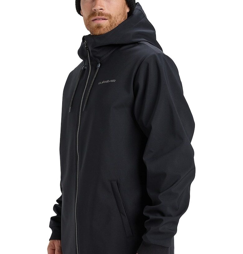 Ски яке Live for the dream с качулка - Черен QUIKSILVER