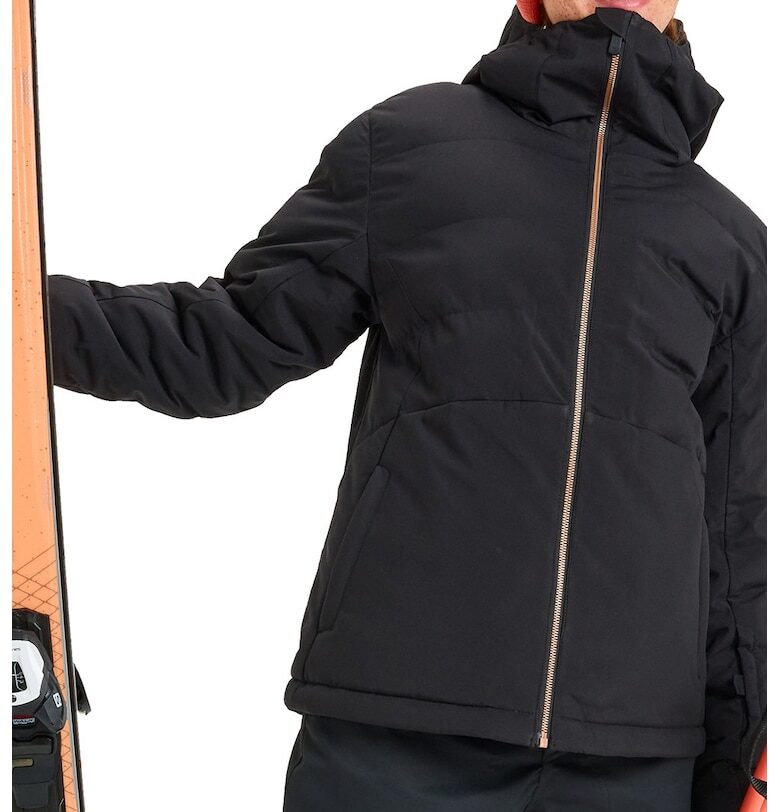 Ски яке Snowyhill Puffy с цип - Черен ROXY