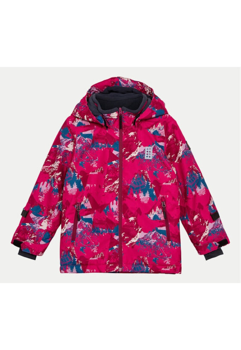 Ски яке за момичета - 304285554 - Полиестер - Розов - Розово LEGO