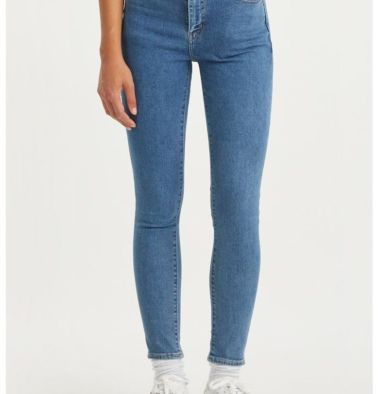 Скини дънки 721™ с висока талия - Пастелносин Levis