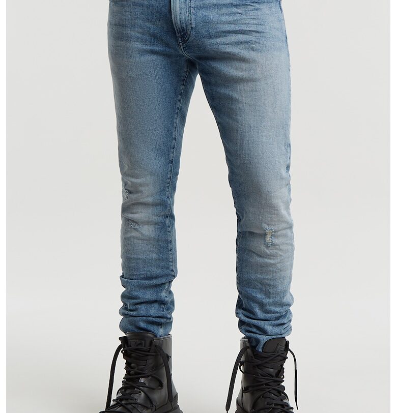 Скини дънки Revend със средновисока талия - Пастелносин G-STAR