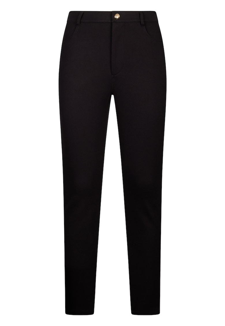 Скини дънки без шарка - Черен Liu Jo