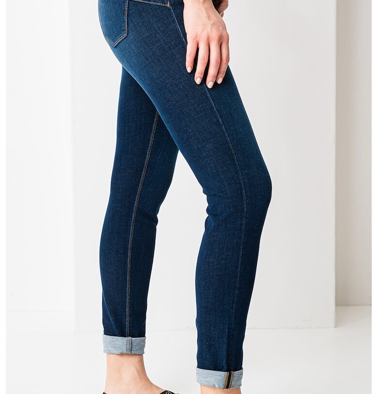 Скини дънки със средна талия - Тъмносин Liu Jo