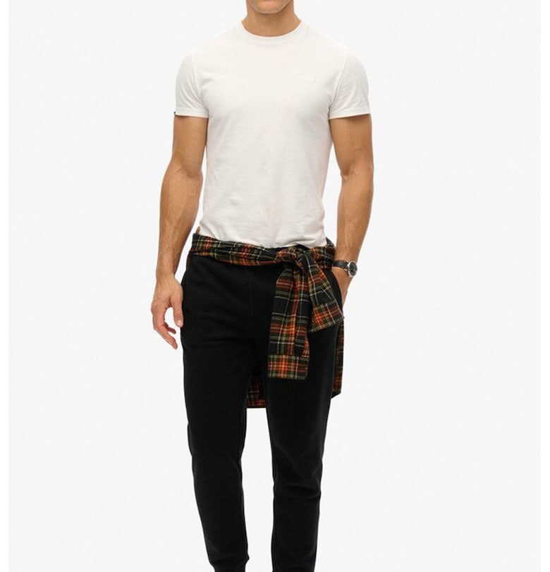 Скосен спортен панталон Essential - Черен Superdry  Co