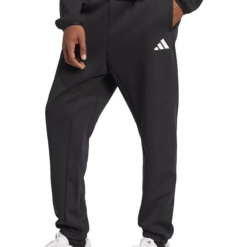 Скосен спортен панталон със странични джобове - Черен adidas Sportswear