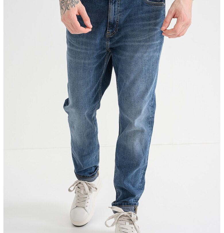 Скосени дънки 860 - Син меланж Karl Lagerfeld