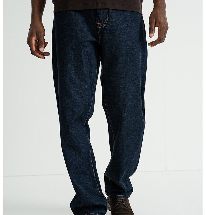 Скосени дънки 90s - Ултрамарин синьо CALVIN KLEIN