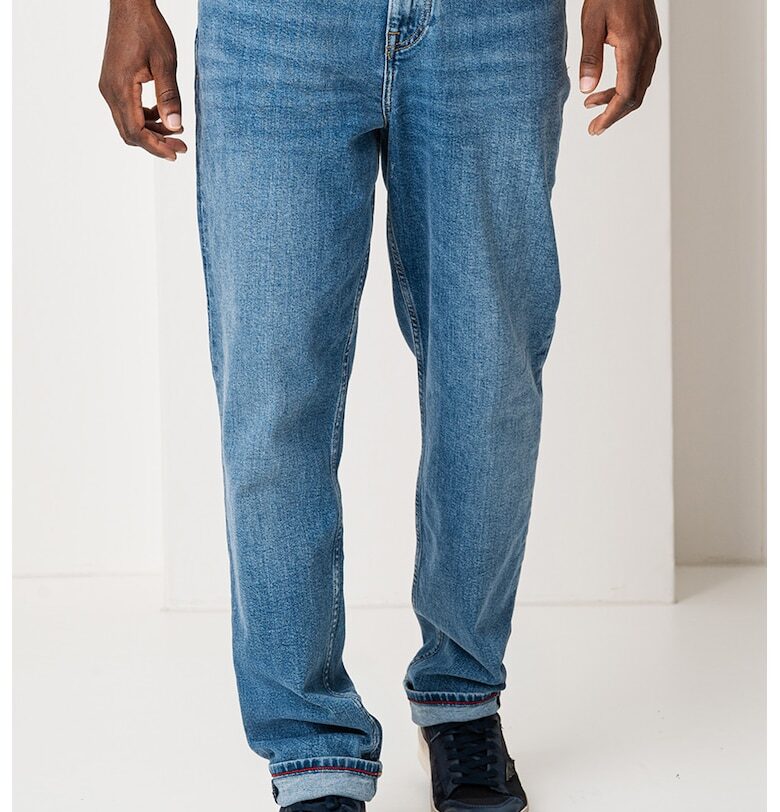 Скосени дънки с 5 джоба - Син Tommy Hilfiger