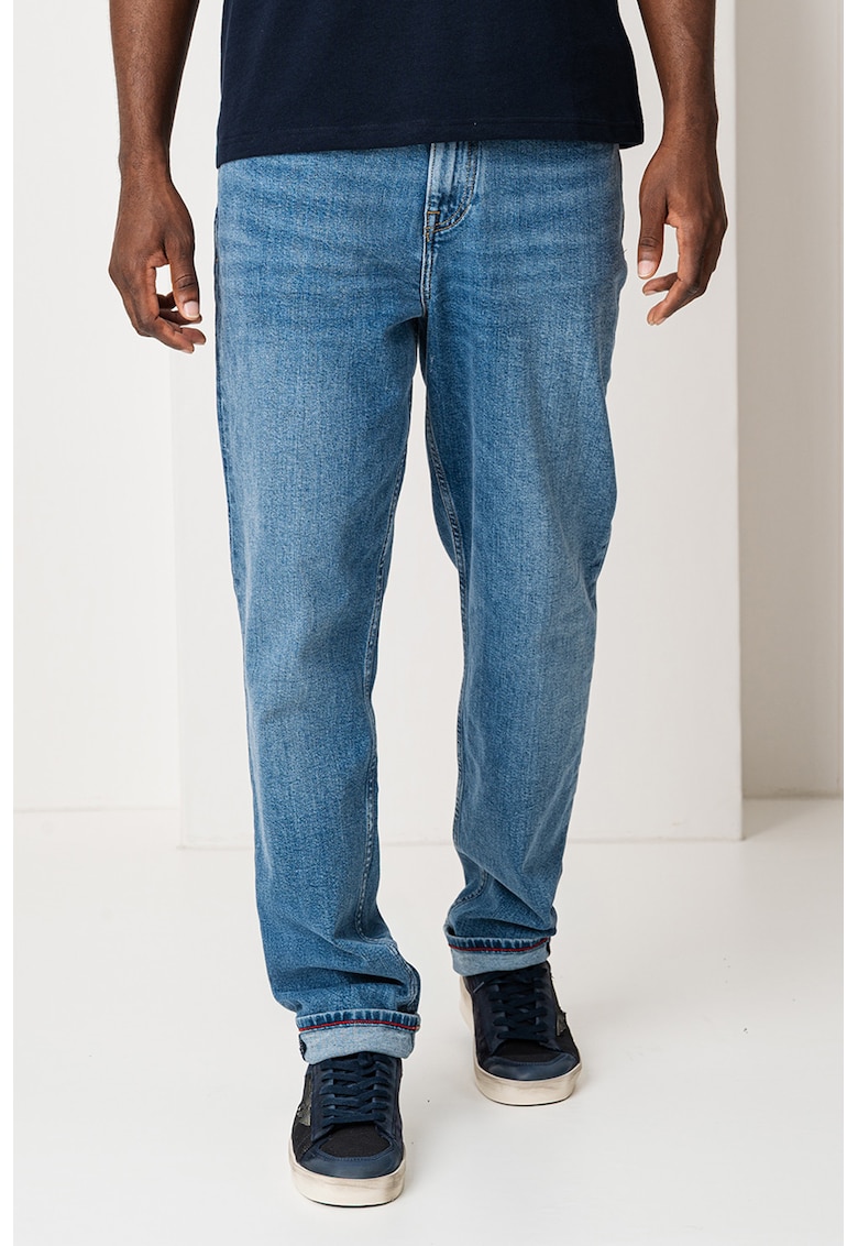 Скосени дънки с 5 джоба - Син Tommy Hilfiger