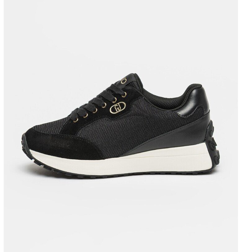 Скосени спортни обувки Lolo 20 с лого - Черен Liu Jo