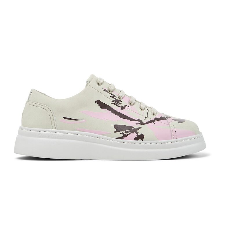 Скосени спортни обувки Runner Up Twins 8661 - Кафяв/Светлорозов/Светло бежово Camper