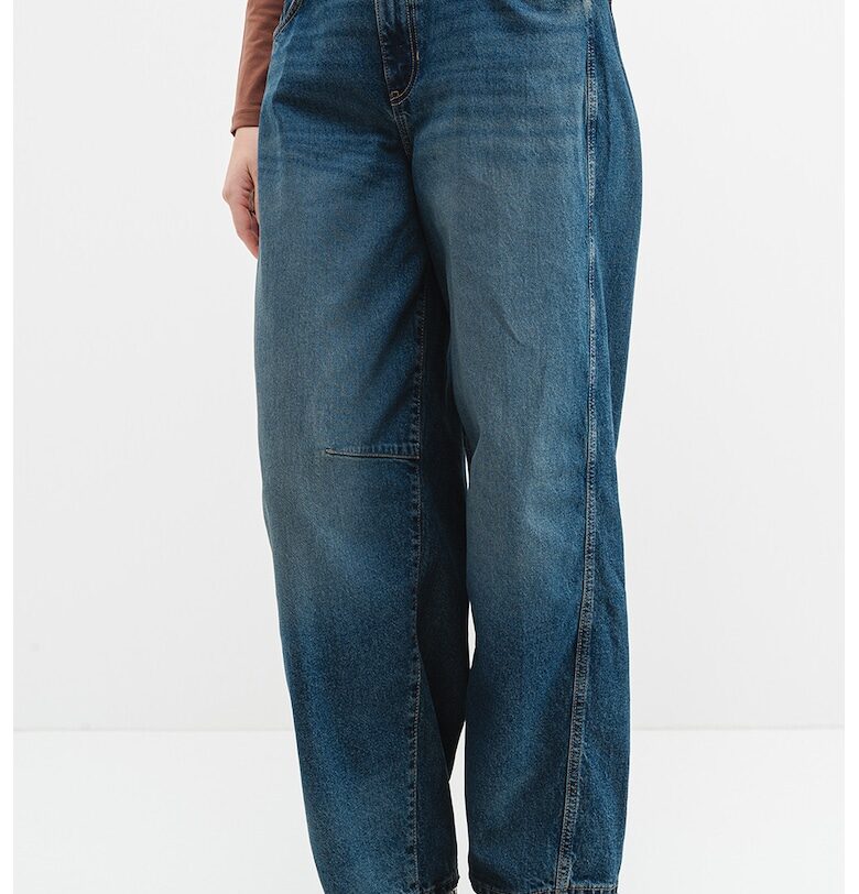 Скъсени дънки Barrel - Тъмносин GUESS JEANS