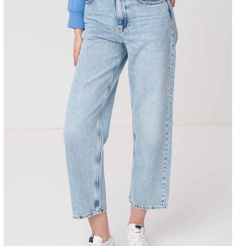 Скъсени дънки - Светлосин CALVIN KLEIN JEANS