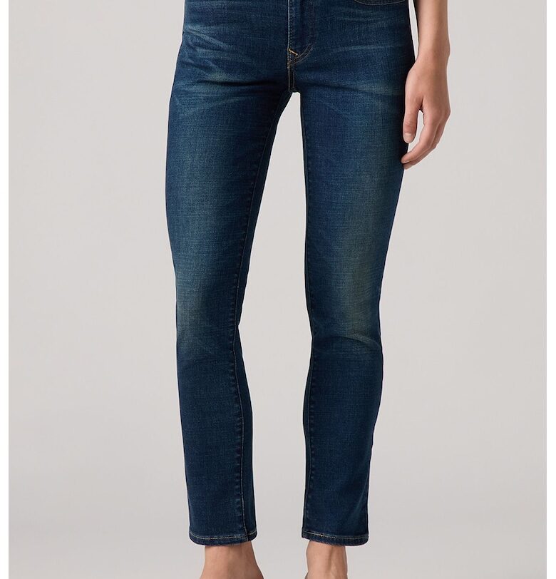 Скъсени слим дънки 712™ - Тъмносин Levis