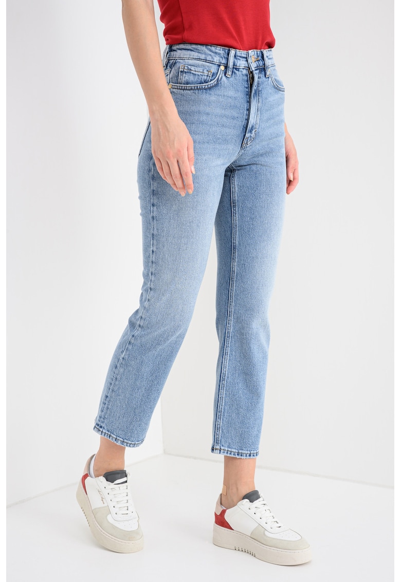 Скъсени слим дънки Gulianne - Светлосин HUGO