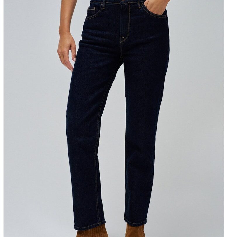 Скъсени слим дънки - Ултрамарин синьо Salsa Jeans