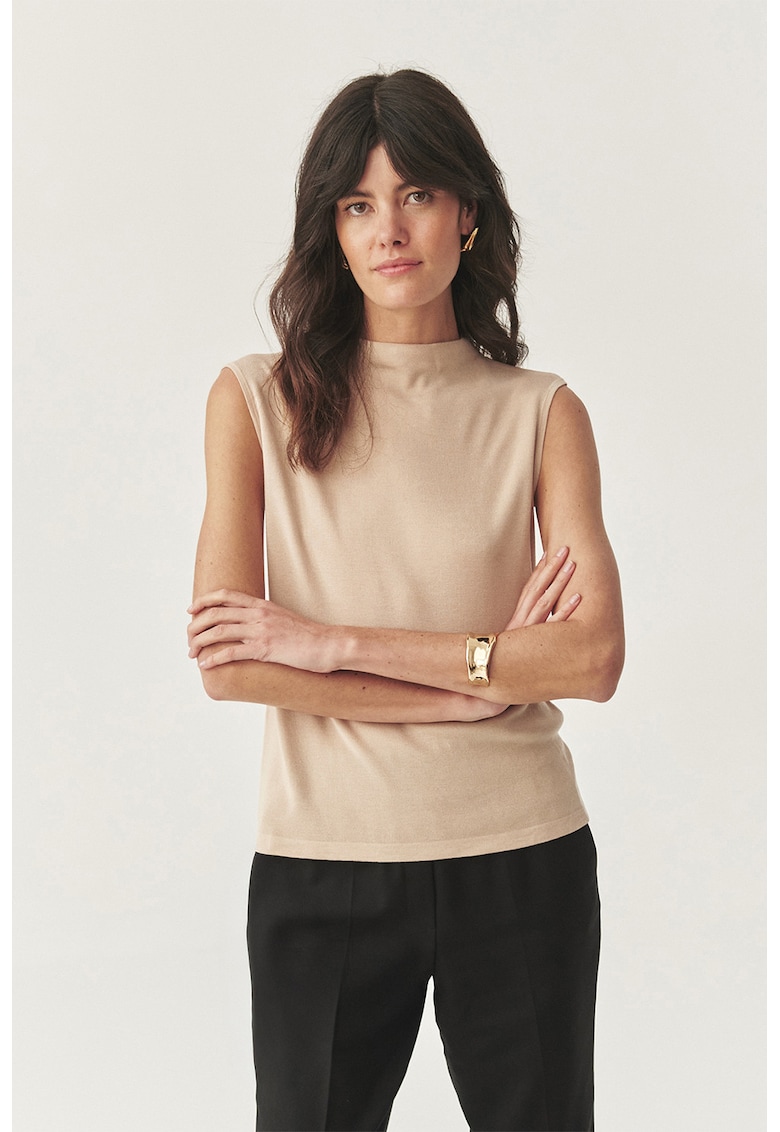 Слим блуза - Камел Tatuum