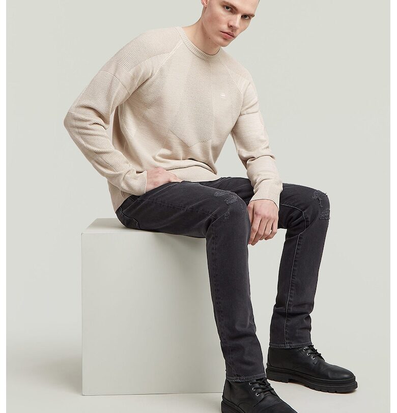 Слим дънки 3301 - Антрацитно сиво G-STAR