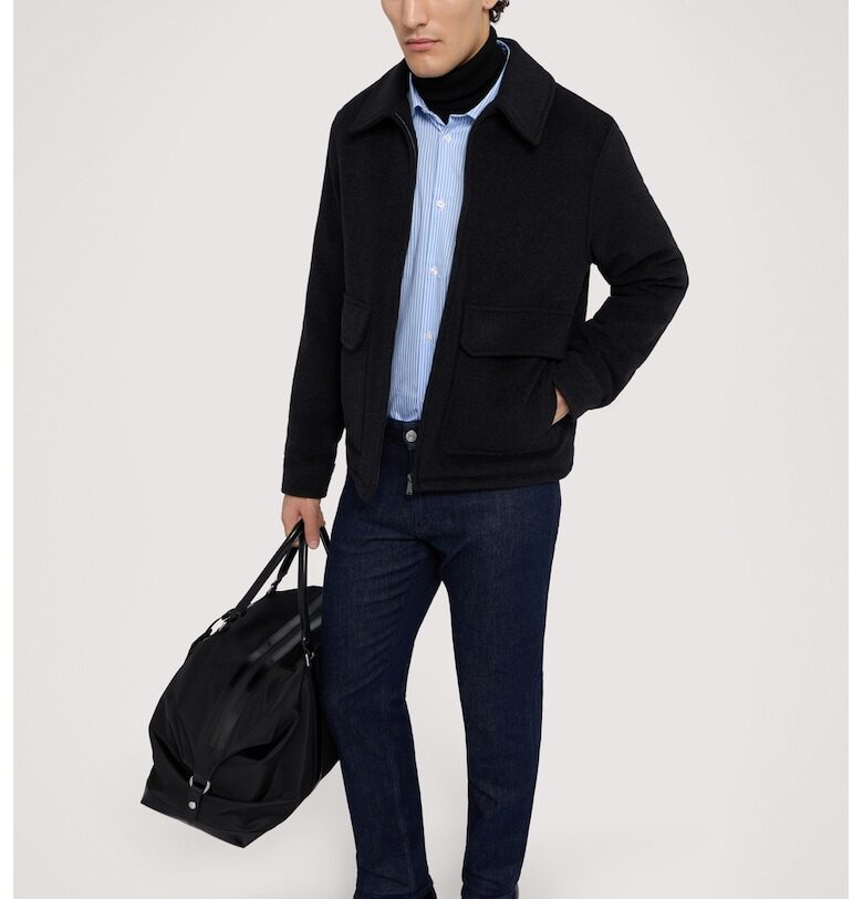 Слим дънки 370 - Ултрамарин синьо Trussardi