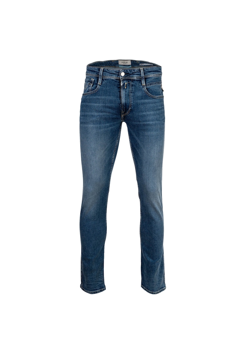 Слим дънки Hyperflex - Син Replay