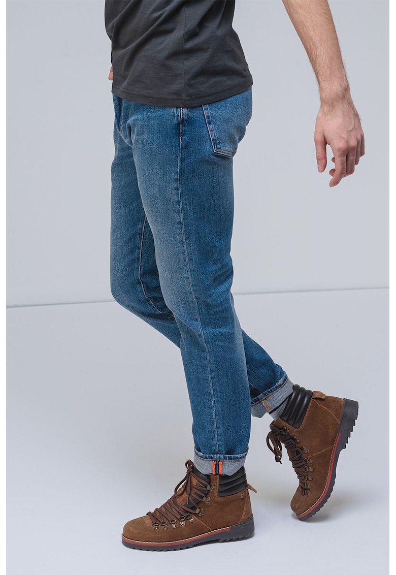 Слим дънки Vintage - Син меланж Superdry Co