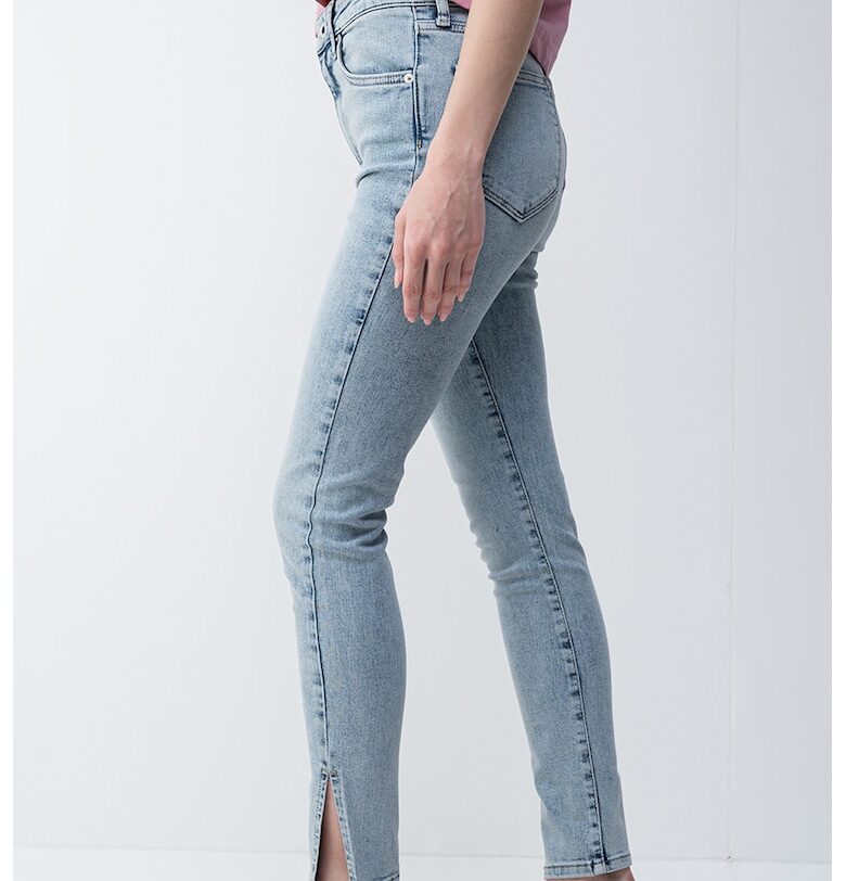 Слим дънки - Светлосин меланж KARL LAGERFELD JEANS