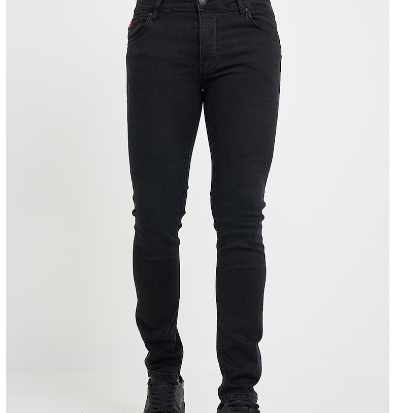 Слим дънки - Черен Lee Cooper