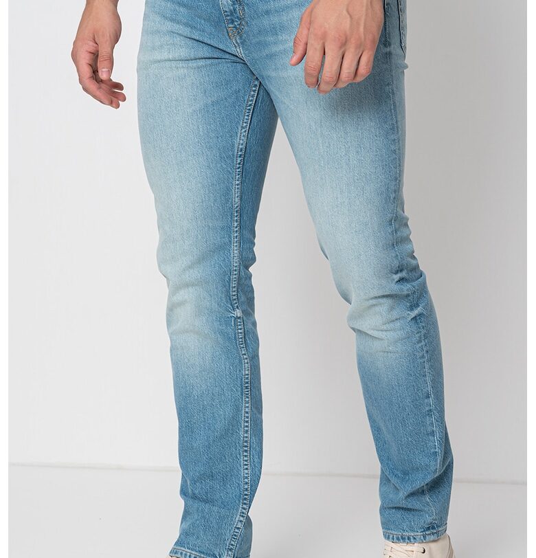 Слим дънки деграде - Светлосин меланж HUGO