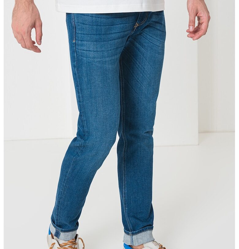 Слим дънки с 5 джоба - Тъмносин Diesel