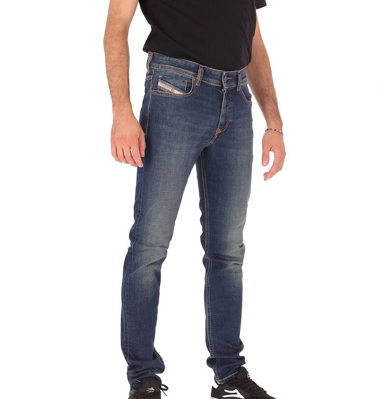 Слим дънки с 5 джоба - Тъмносин Diesel