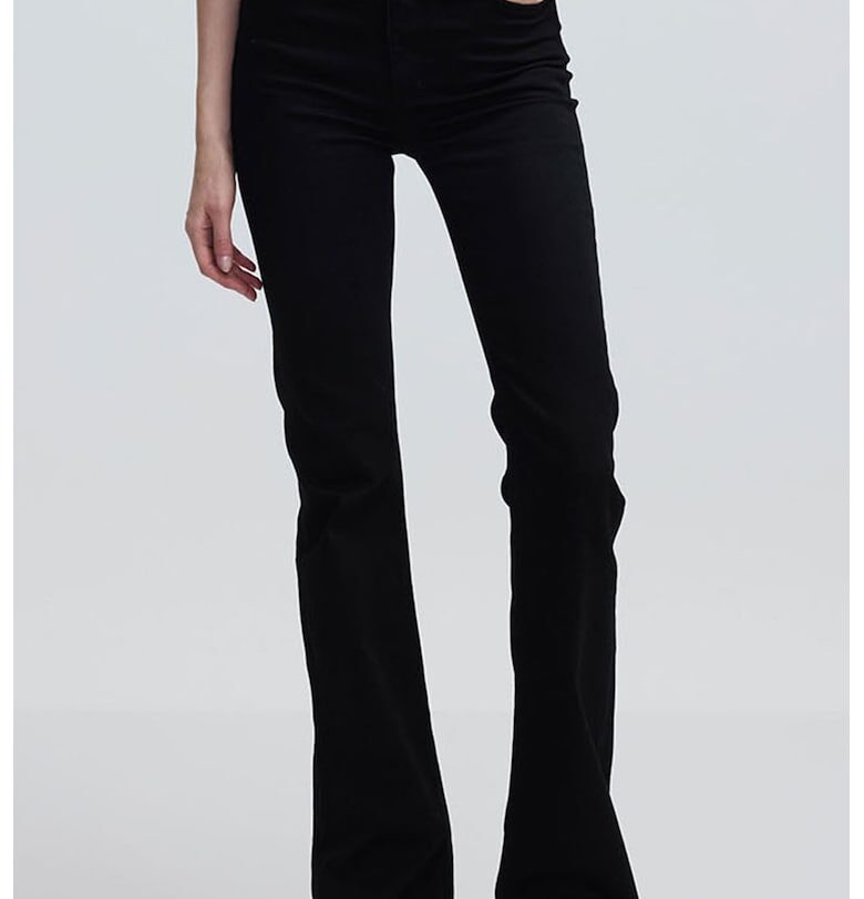 Слим дънки с висока талия - Черен Ipekyol