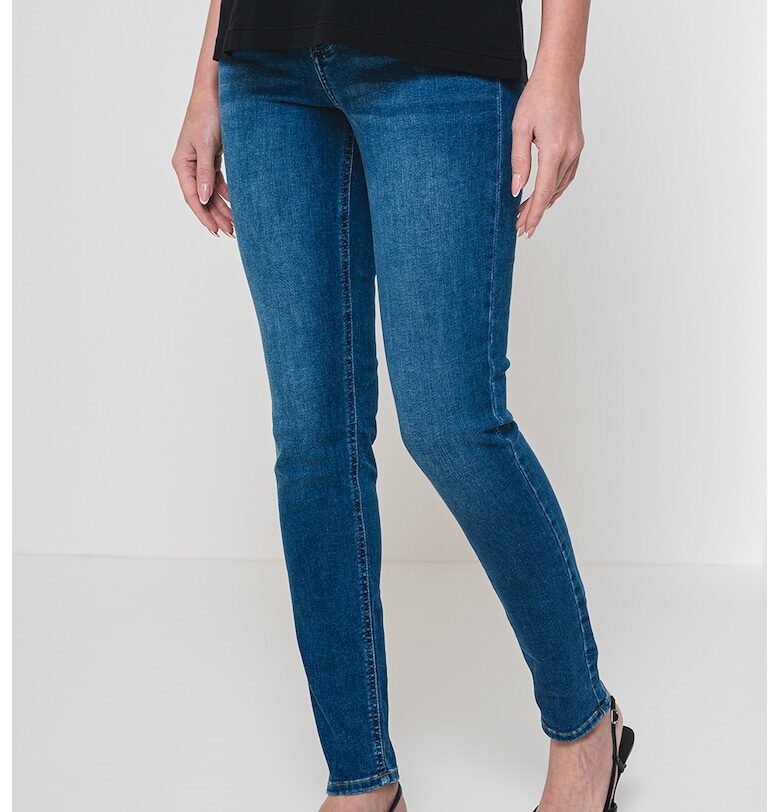 Слим дънки с памук - Тъмносин Liu Jo