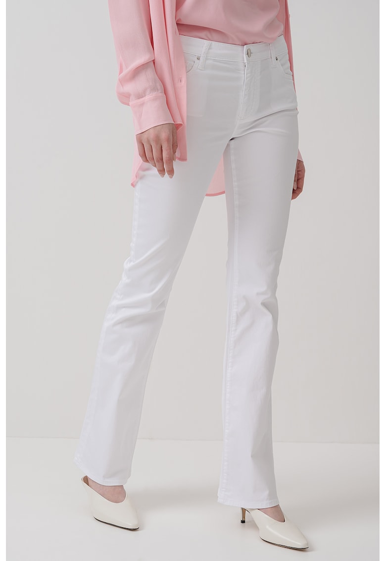 Слим дънки със средна талия - Бял ARMANI EXCHANGE