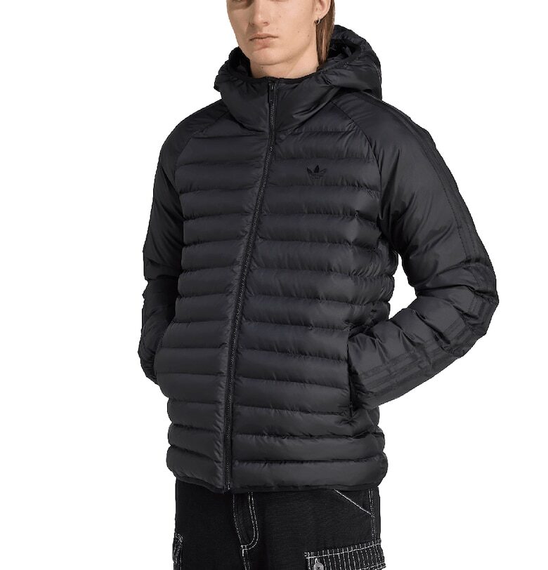 Слим зимно яке с олекотен дизайн - Черен adidas Originals