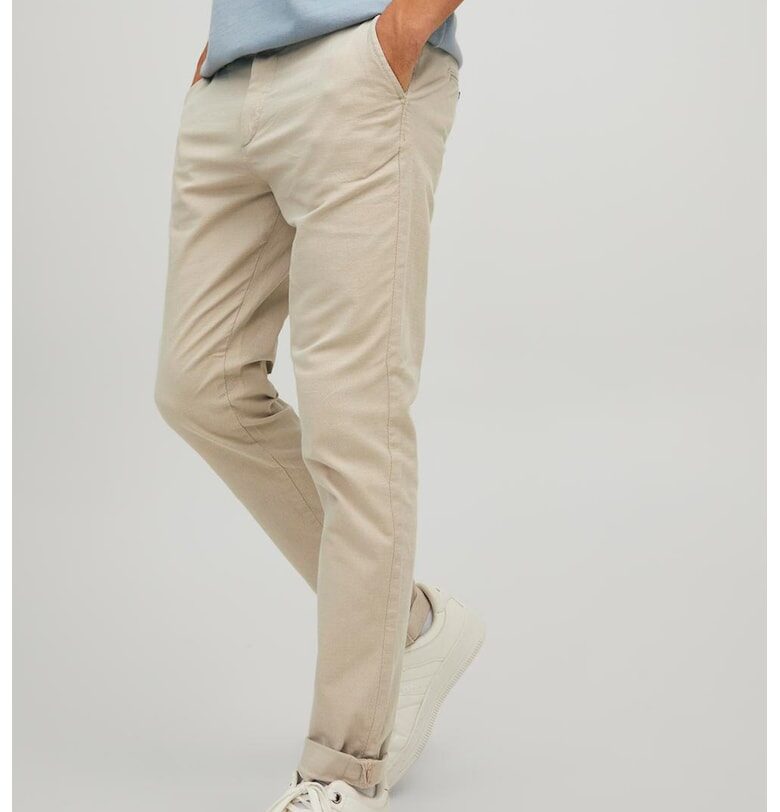 Слим панталон чино - Светло бежово Jack  Jones