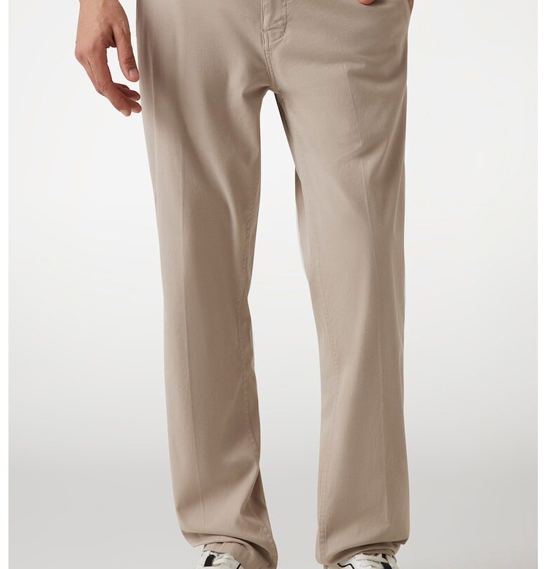 Слим панталон чино - Тъмнобежово GUESS