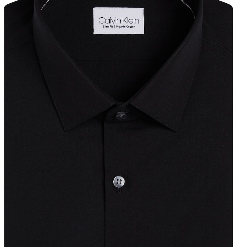 Слим риза - Тъмно морско синьо CALVIN KLEIN