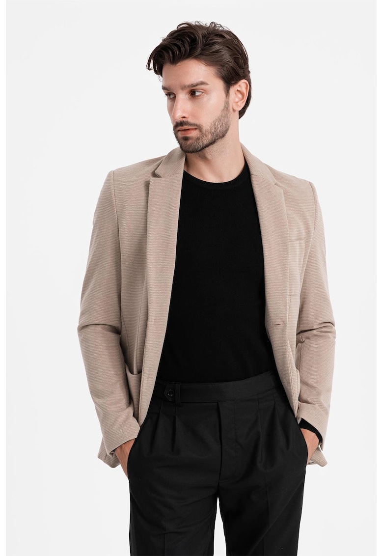 Слим сако - Бежов OMBRE