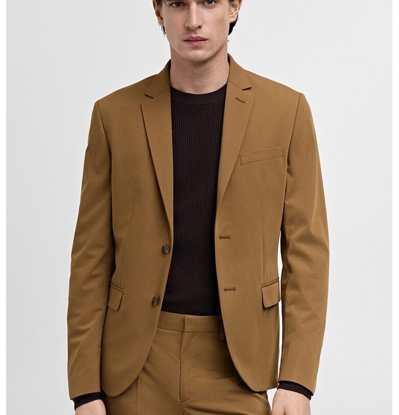 Слим сако с джобове Mango