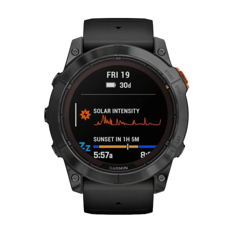 Оригинален Мъжки Смарт часовник Garmin Fenix 7X Pro Solar Edition Slate Grey/Black 010-02778-01