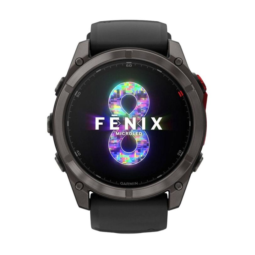 Оригинален Мъжки Смарт часовник Garmin Fenix 8 Pro MicroLED 51 мм Black 010-03380-01
