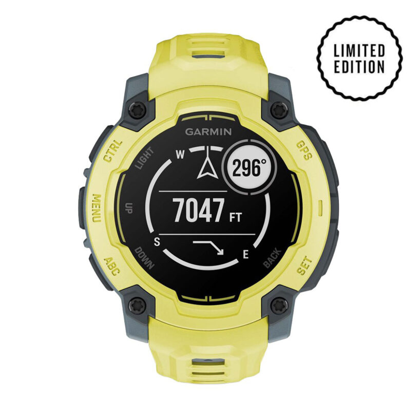 Оригинален Мъжки Смарт часовник Garmin Instinct E MiP 45 мм Electric Lime 010-02933-01