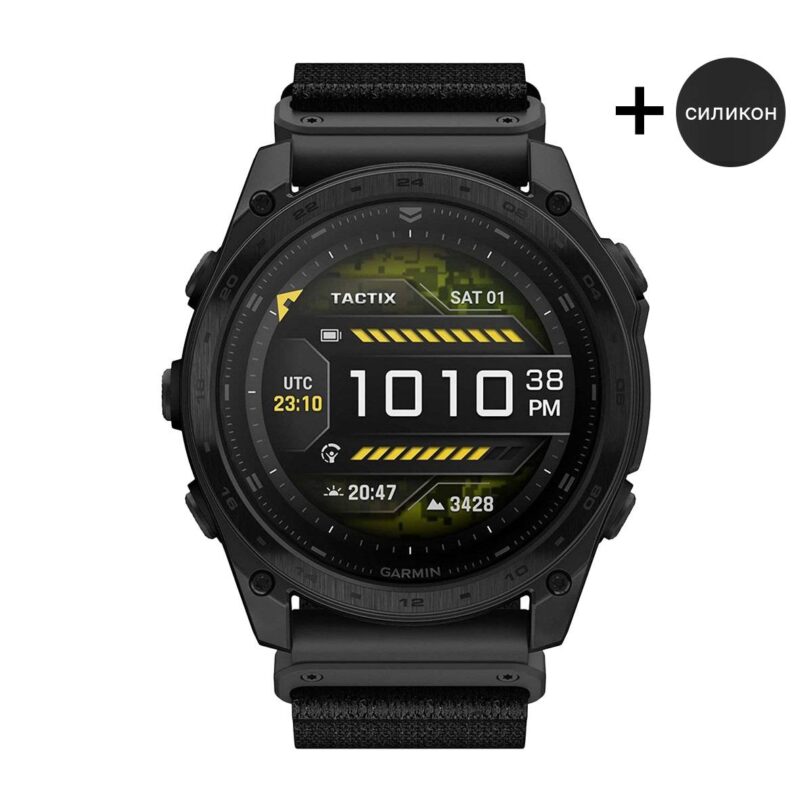 Оригинален Мъжки Смарт часовник Garmin Tactix 8 MIP 51 мм Sapphire Solar Applied Ballistics Ultralight Elite 010-03407-11