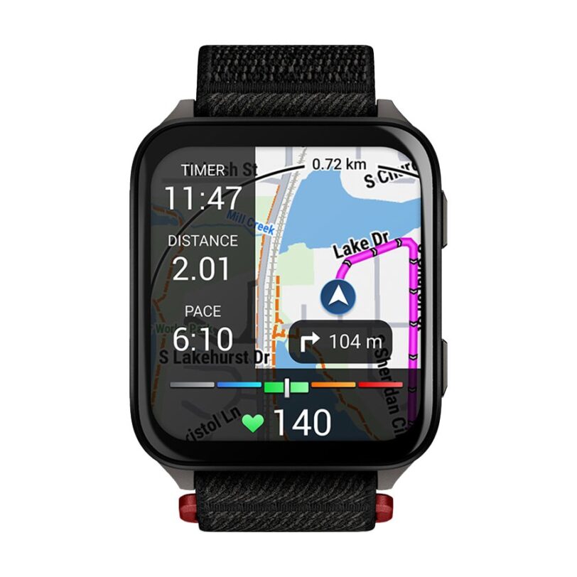Оригинален Мъжки Смарт часовник Garmin Venu X1 Amoled 46 мм Black/Slate 010-02980-02