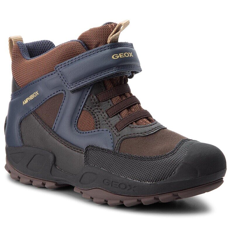 Снежни ботуши за момчета -  кафяви Geox