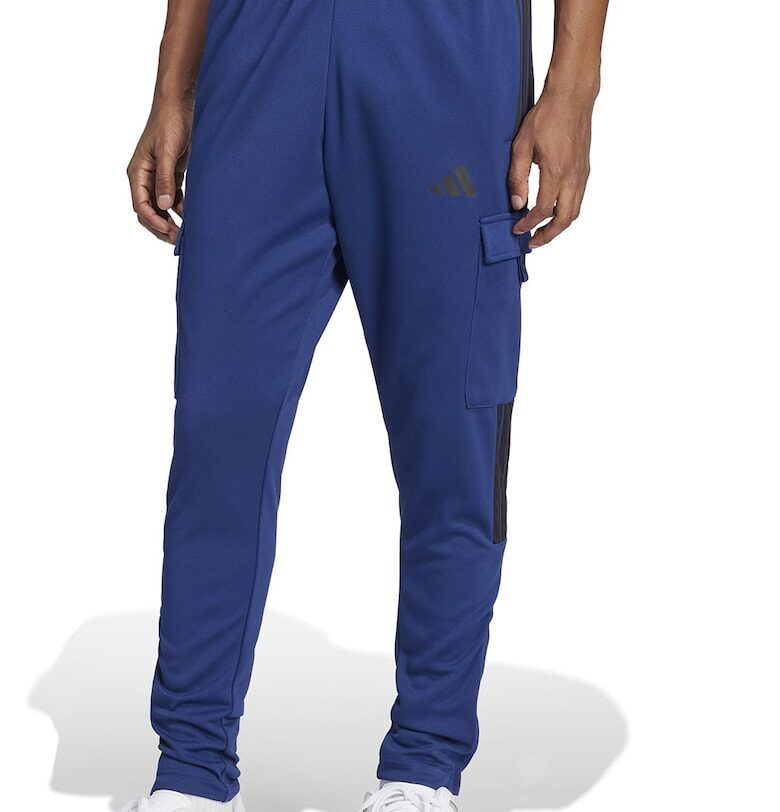 Спортен джогър с лого - Черен/Тъмносин adidas Sportswear